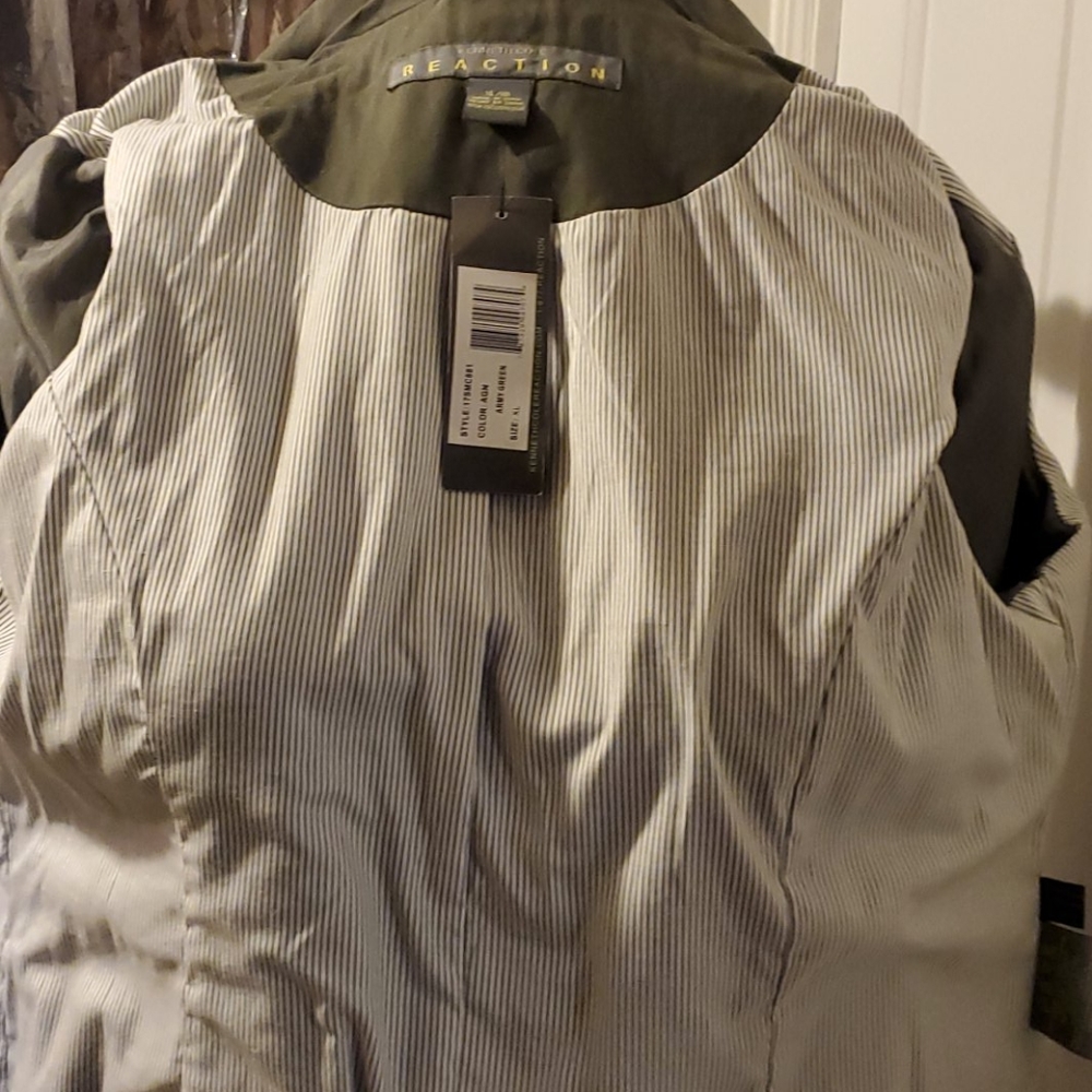 Kenneth Cole Green Coat Size XL - Picture 11 of 12